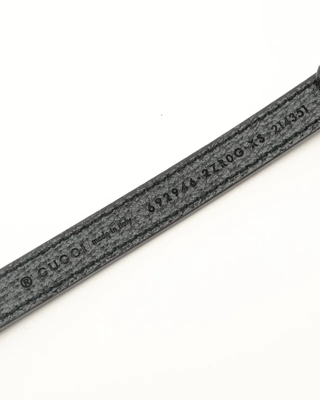 Gucci GG Pet Collar in Caviar leather from A Retro Tale, photo 5 of 6