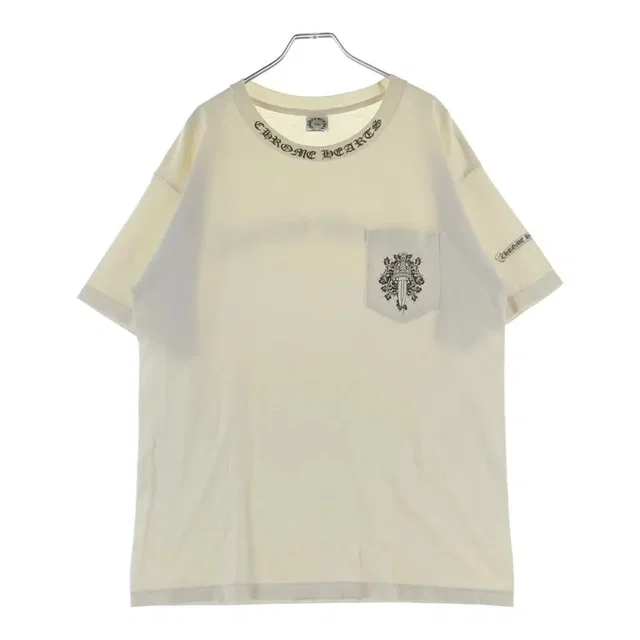 Chrome Hearts Old Neck Logo Vine Dagger T-Shirt in multicolor from Grailed