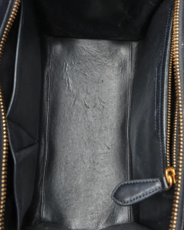 Celine Luggage Micro Bag in Canvas from A Retro Tale, photo 8 of 9
