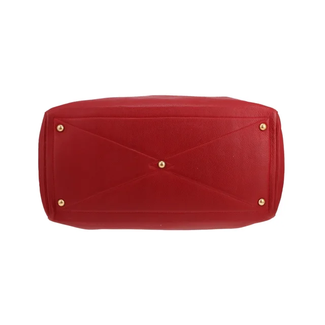 Hermès Victoria Travel Bag – Red Togo leather travel bag in Red Togo leather from Collector Square, photo 2 of 4