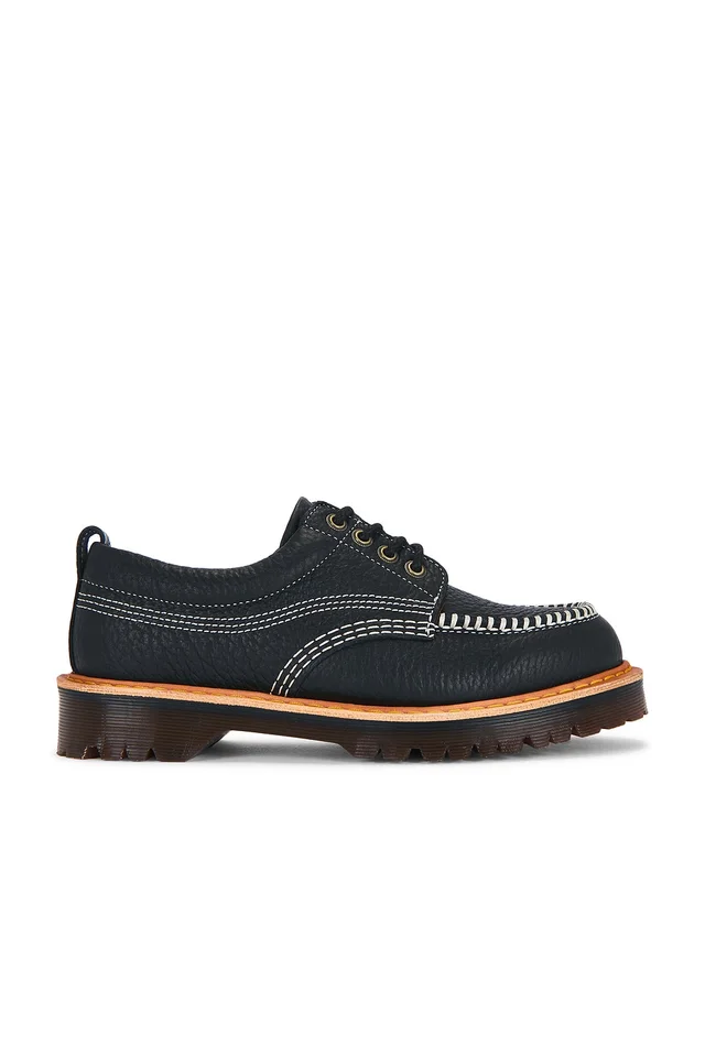 Dr. Martens Wildgrain Lowell Shoe in Black from REVOLVE (Canada), photo 1 of 1