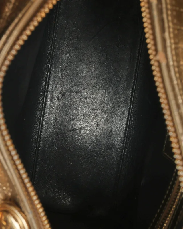 Medium Cannage Lady Dior Bag in Leather from A Retro Tale, photo 8 of 9
