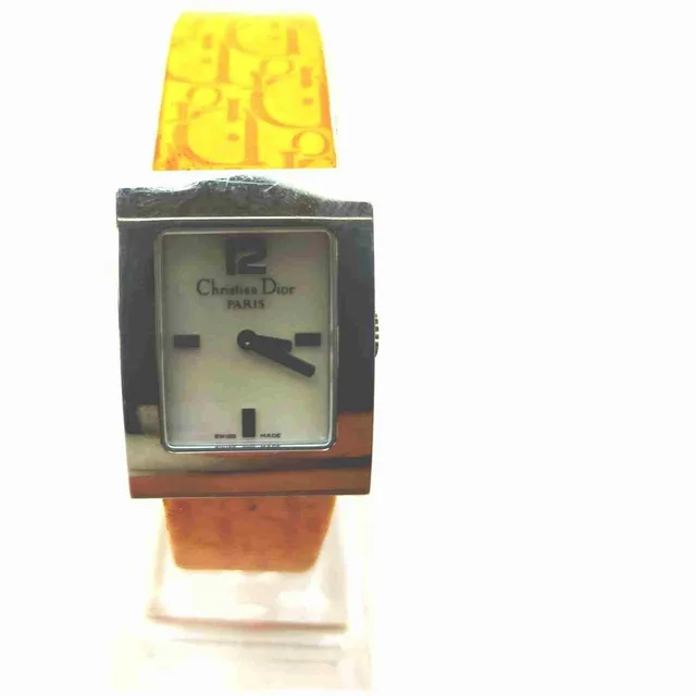 Dior D78-109 Monogram Oblique Trotter Watch in Leather from Bagriculture