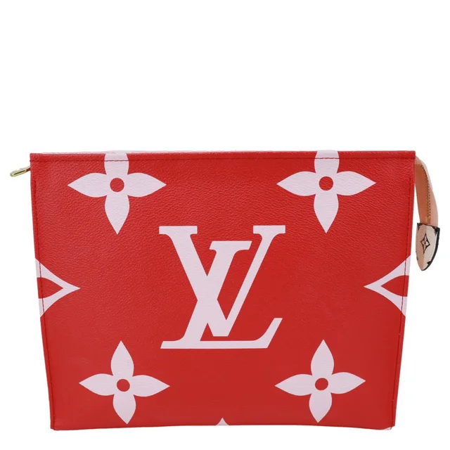 Louis Vuitton Toiletry Pouch 26 Monogram Giant Canvas Clutch Rogue in Canvas from Dallas Designer Handbags