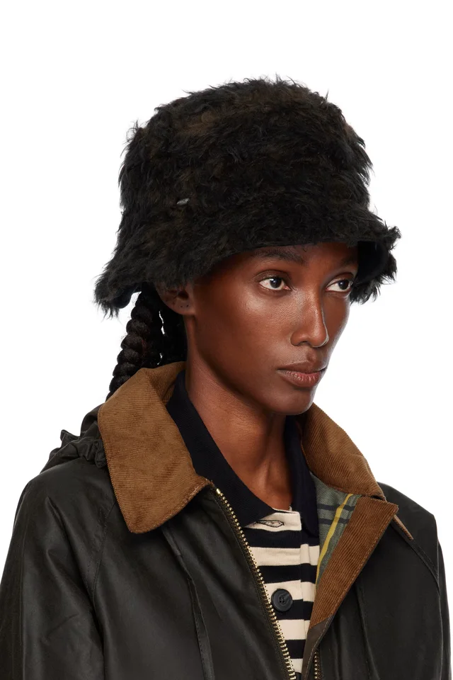 OUR LEGACY Brown Logo Hardware Bucket Hat, photo 2 of 2 from SSENSE