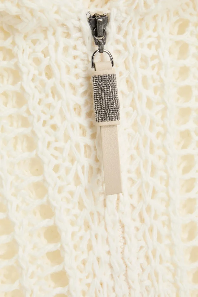 Brunello Cucinelli Bead-Embellished Open-Knit Jute-Blend Hooded Cardigan, photo 4 of 4 from THE OUTNET