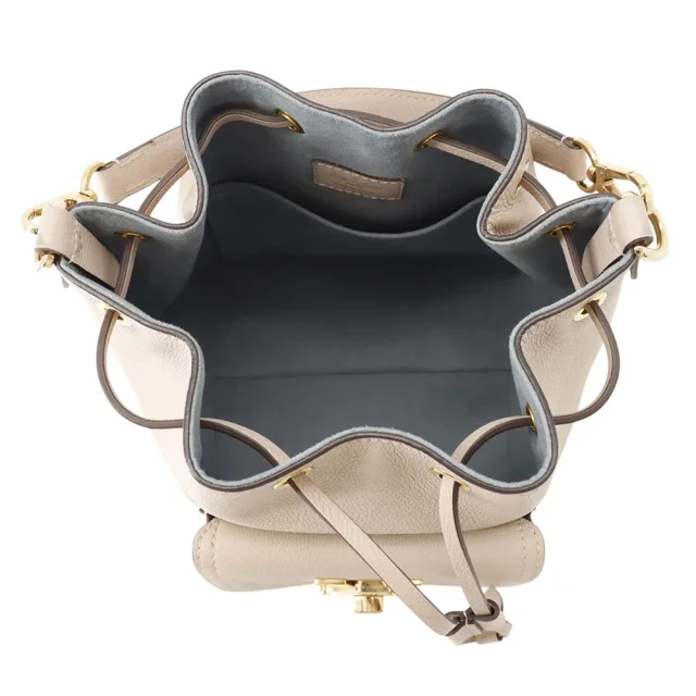 Louis Vuitton Lockme Bucket NV BeigeM57688 Leather in Leather from GALLERY RARE, photo 7 of 19