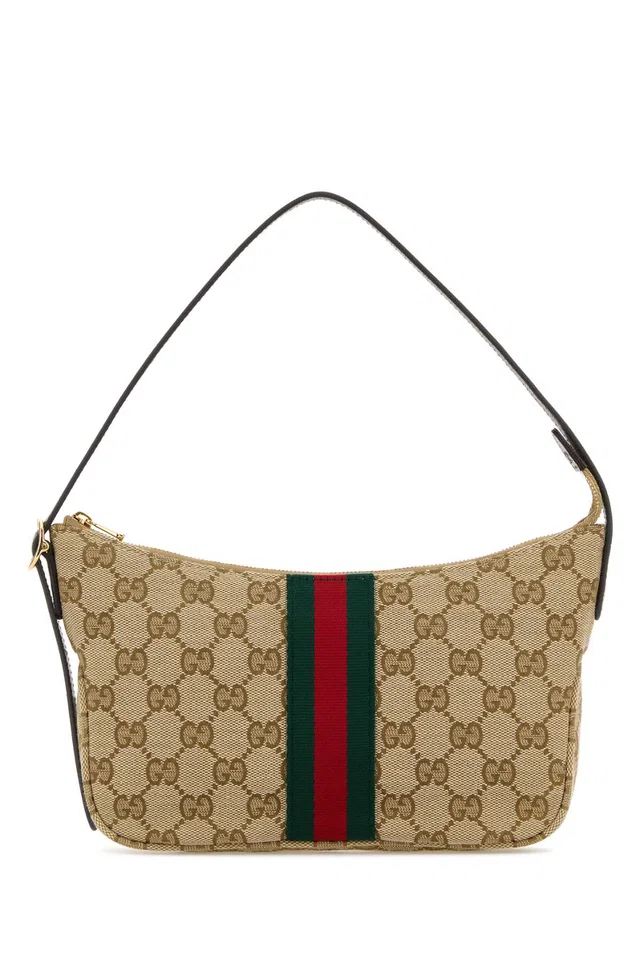 Gucci Crossbody Bag — Beige in Beige Coated canvas from HEWI