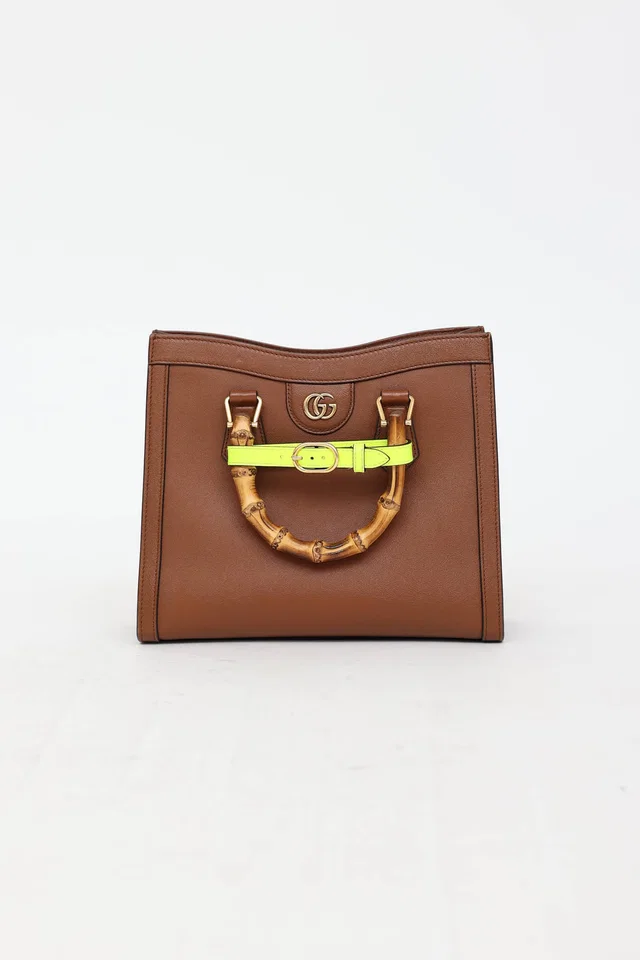 Gucci Diana Leather Small Tote Bag in Leather from VSP Consignment
