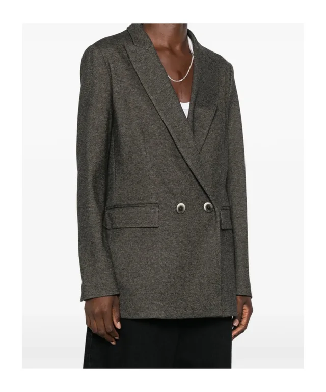 Herno double-breasted notched-lapels blazer, photo 2 of 5 from SENSER