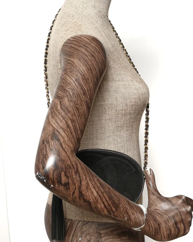 Chanel Small CC Tassel Camera Bag in Suede from A Retro Tale, photo 10 of 10