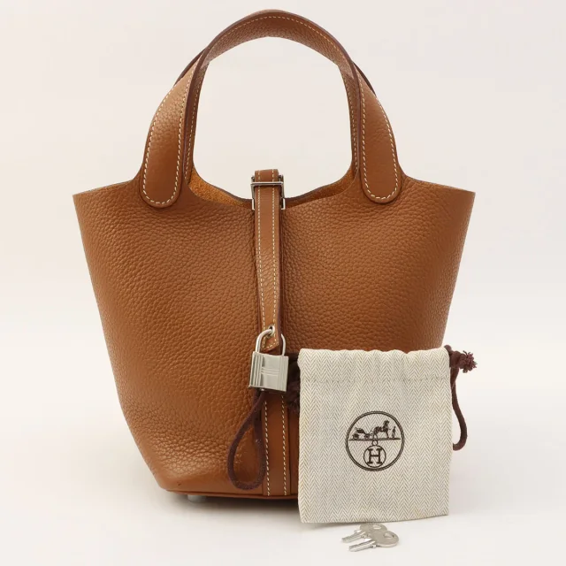 Hermès 2013年製 ピコタンロックPM ゴールド from VINTAGE QOO TOKYO, photo 19 of 19