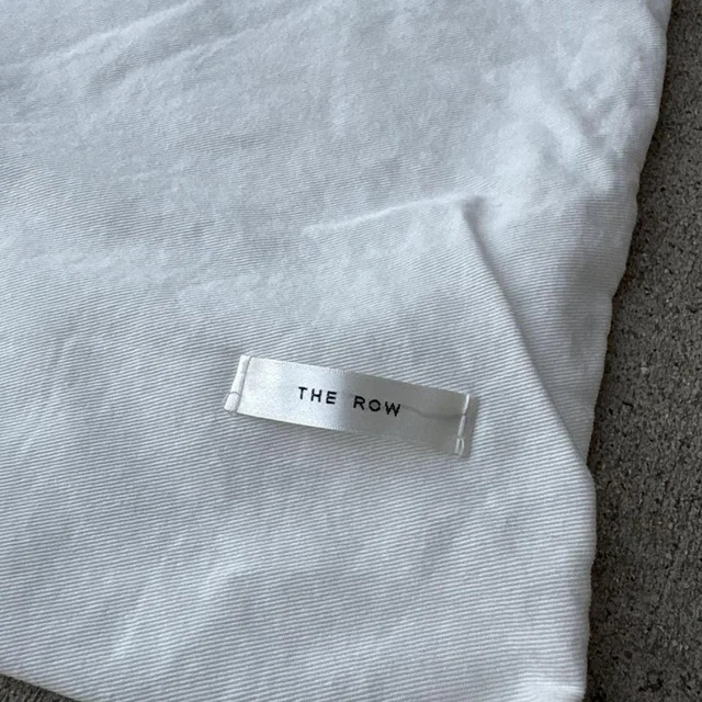 The Row Women's Bag - White in white from Depop, photo 1 of 1