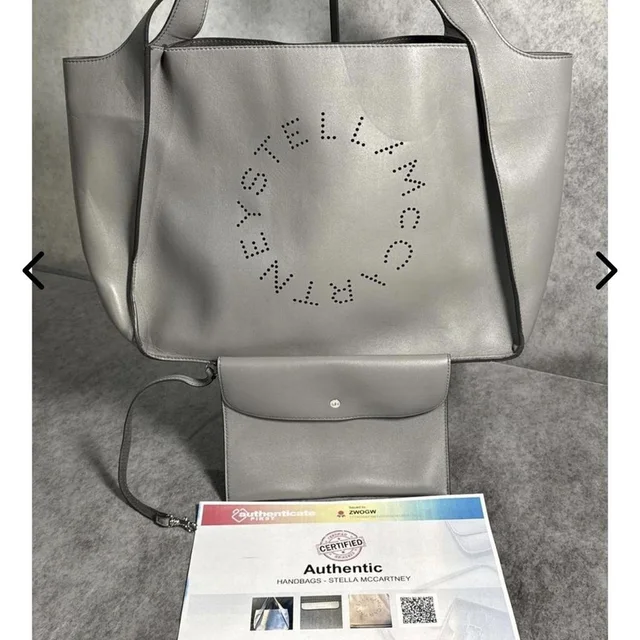 Stella McCartney Women's Tote bags - Grey/Multi in gray|multicolor from Depop, photo 1 of 1