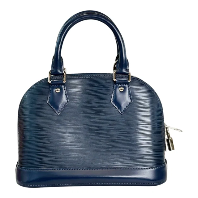 Louis Vuitton Alma BB Blue Bag FL0193 in Blue from Luxury Promise
