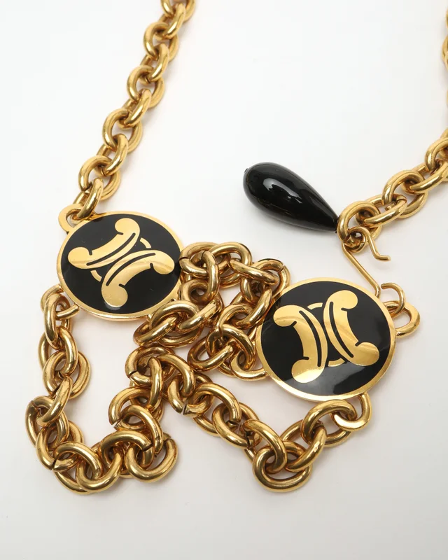 Celine Triomphe Chain Belt from A Retro Tale, photo 2 of 3