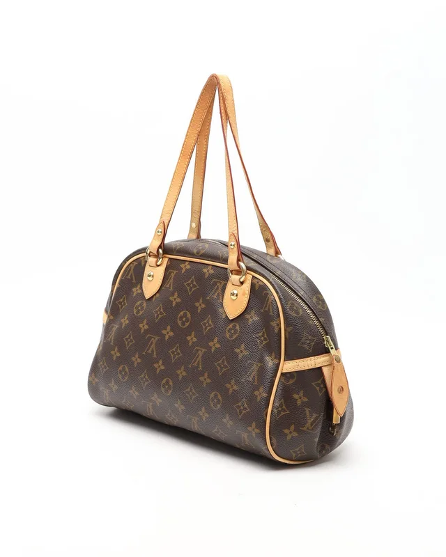 Louis Vuitton Monogram Montorgueil PM Bag in Denim from A Retro Tale, photo 3 of 15