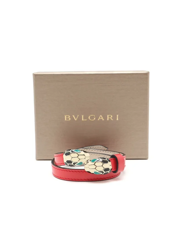 Bvlgari Serpenti Forever Leather Bracelet in Leather from A Retro Tale, photo 6 of 6