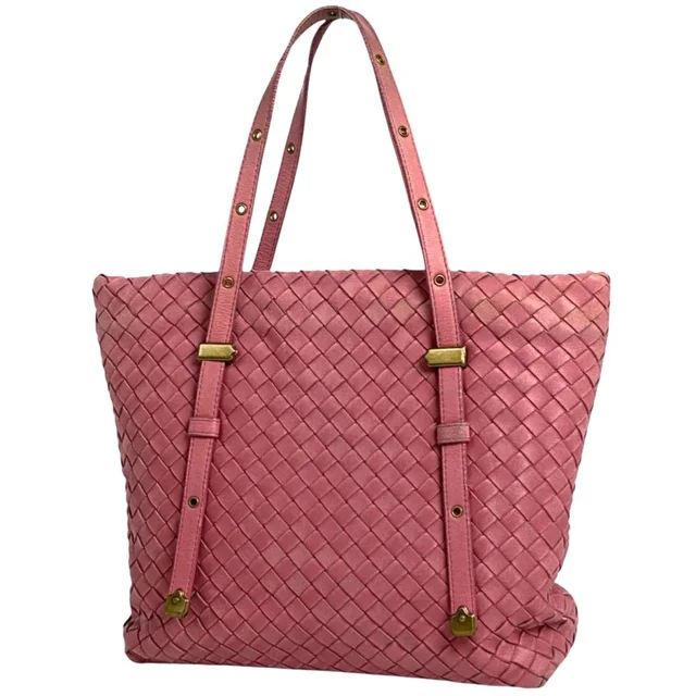 Bottega Veneta Intrecciato Nappa Leather Handbag Pink in pink Nappa leather from Poshmark