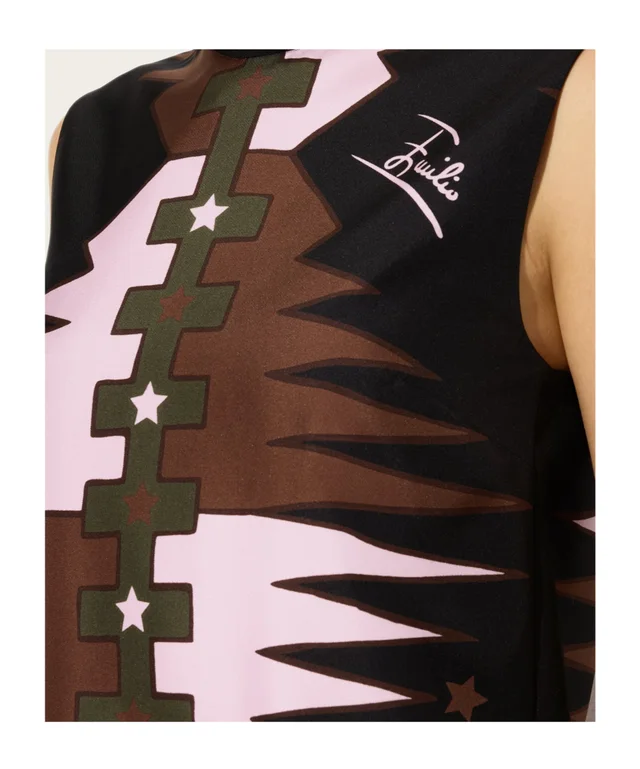 Emilio Pucci Valdimontone Print Silk Dress, photo 5 of 5 from SENSER