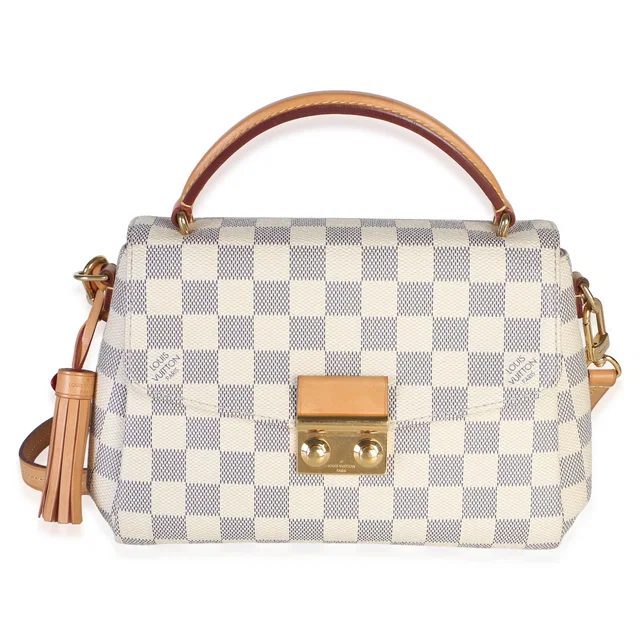 Louis Vuitton Damier Azur Canvas Croisette in Canvas from myGemma