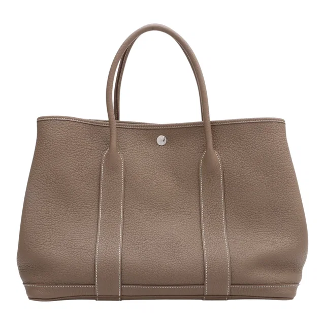 Hermès 2017 Garden Party PM Etoupe in Taupe from VINTAGE QOO TOKYO