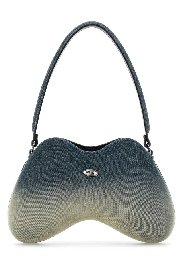 Diesel Shoulder Bag — Blue in Blue Denim from HEWI