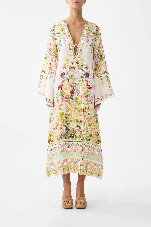 Camilla eBoutique DEEP V NECK HARDWARE KAFTAN THE CALL OF CATALONIA from CAMILLA, photo 1 of 1