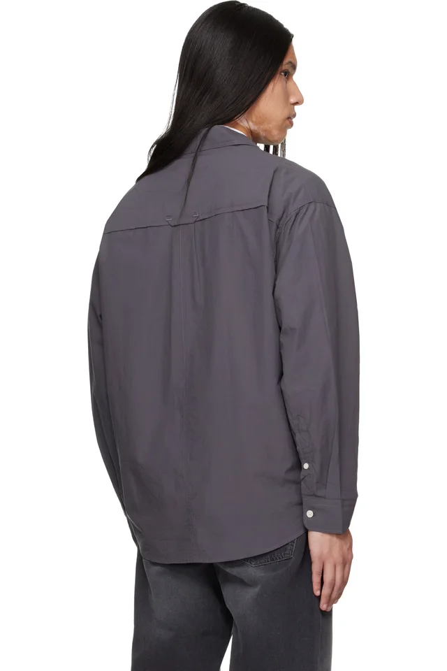 mfpen Gray Essay Shirt, photo 3 of 4 from SSENSE