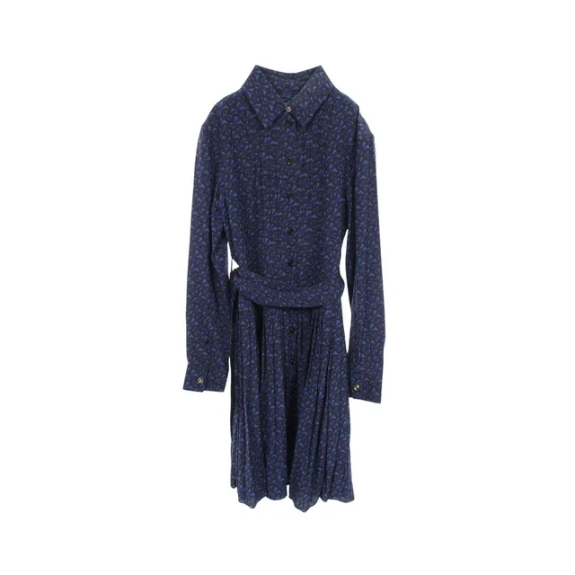 Burberry TB Monogram Silk Dress in Silk from LuxUness