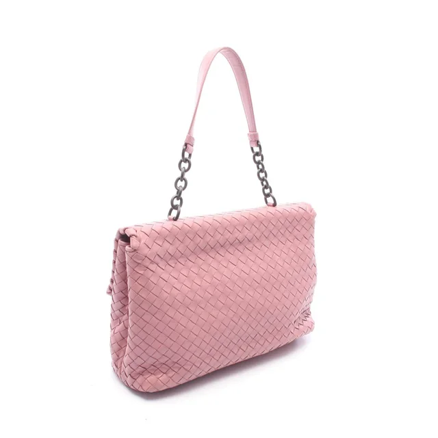 Bottega Veneta Intrecciato Lambskin Shoulder Bag in Lambskin from LuxUness, photo 2 of 2