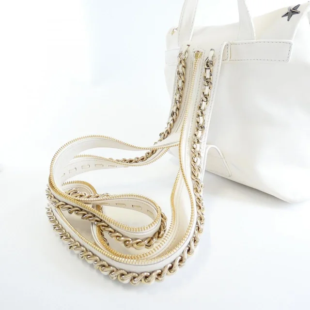 Jimmy Choo Rucksack backpack in WHITE / SILVER metal fittings leather from KOMEHYO, photo 4 of 9