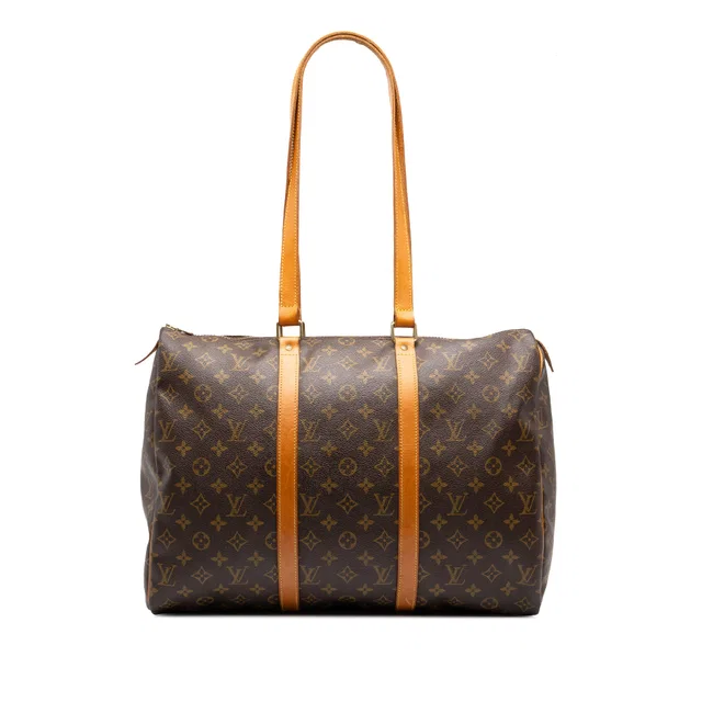 Brown Louis Vuitton Monogram Sac Flanerie 45 Travel Bag in Brown Coated canvas from Designer Revival