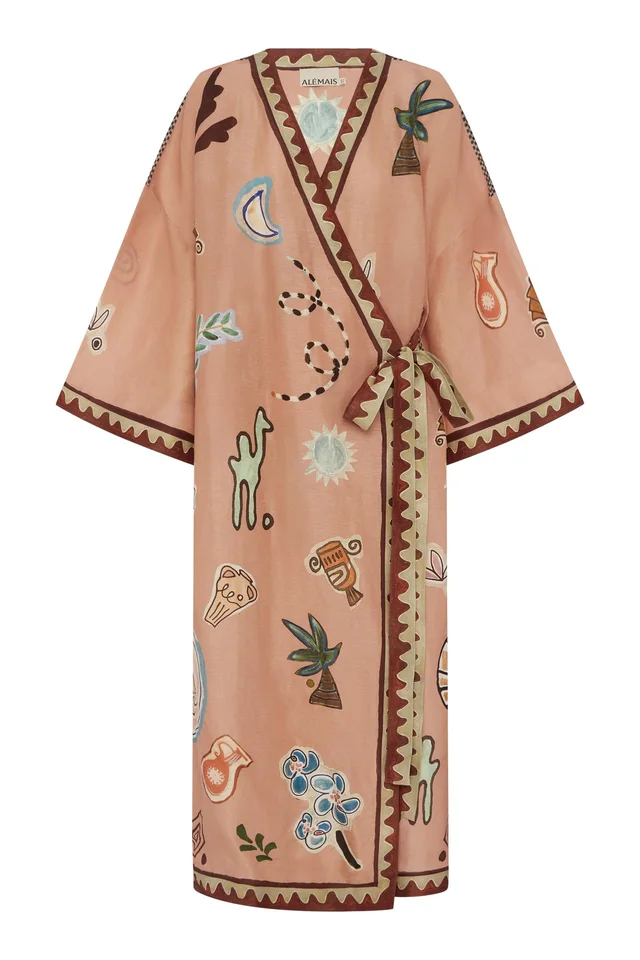 2504 - RESORT 26 LAURENCE WRAP MIDI DRESS from Alemais, photo 1 of 1