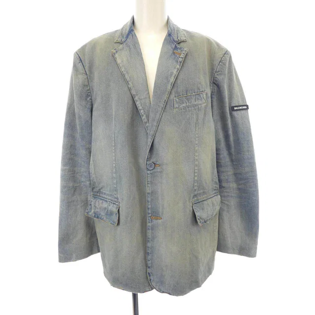 Balenciaga Denim Jacket in Denim from LuxUness
