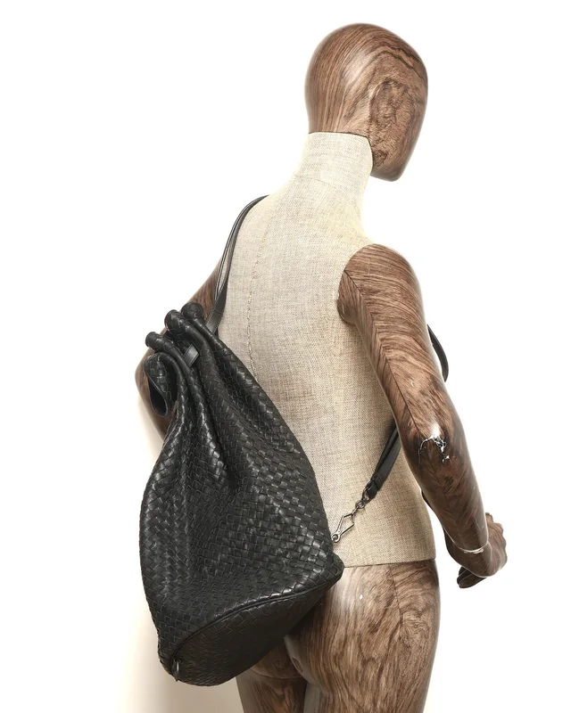 Bottega Veneta Intrecciato Silver Bracelet in Silver Woven leather from A Retro Tale, photo 9 of 9