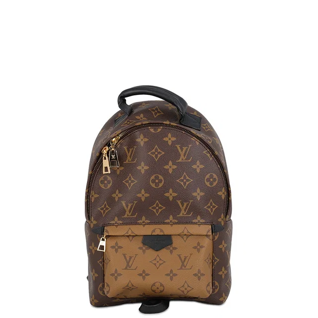 Louis Vuitton Palm Springs Backpack NoirM43116 Monogram Reverse Canvas Size PM in Canvas from GALLERY RARE