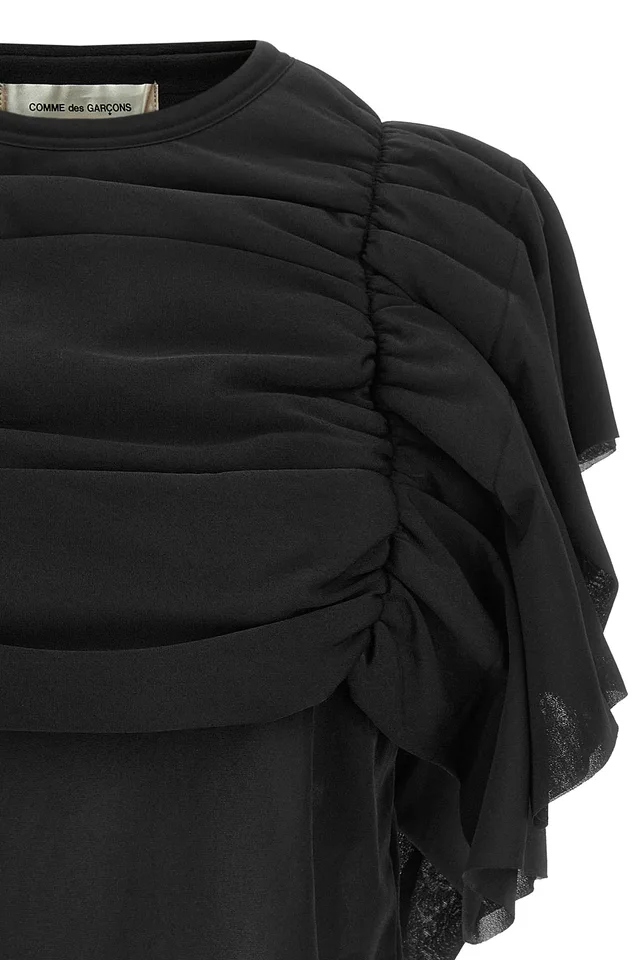 Comme des Garçons Ruffle Detailed Top, photo 3 of 6 from SENSER