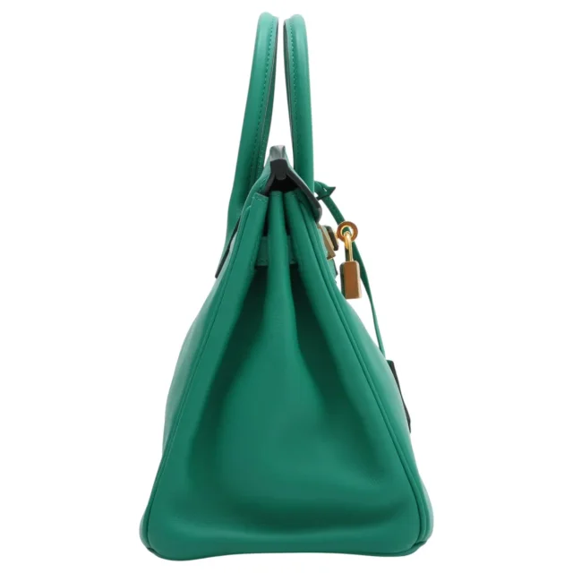 Hermès 2017 Birkin 25 Mint in Swift leather from VINTAGE QOO TOKYO, photo 6 of 16