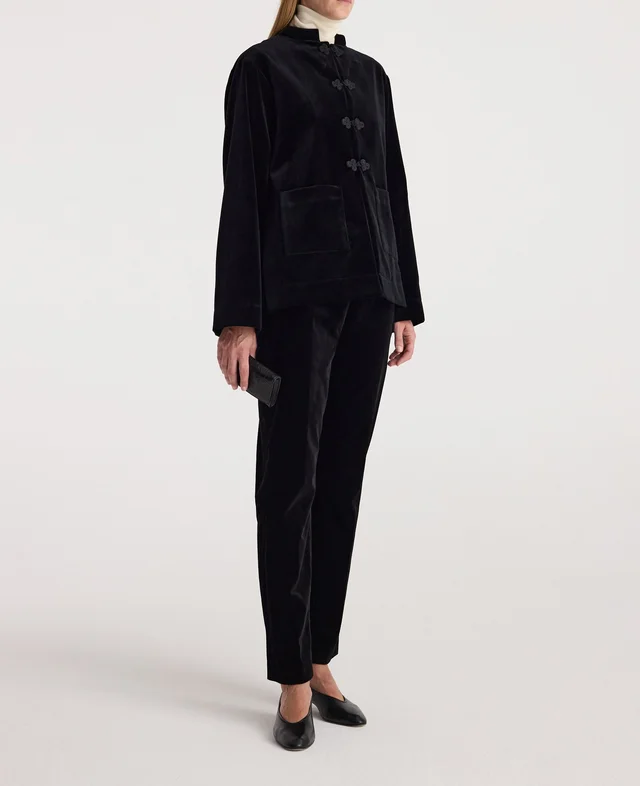 Róhe Pankou Velvet Jacket, photo 4 of 6 from SENSER