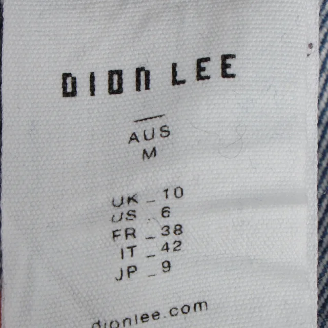 Dion Lee Parachute Wide-leg Jeans in Light Blue Cotton in blue, photo 6 of 6 from ShopSimon