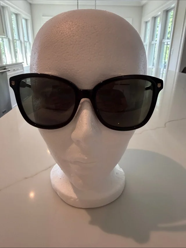 Ferragamo Women’s Black Frame Sunglasses With Dark Lenses in black from Poshmark