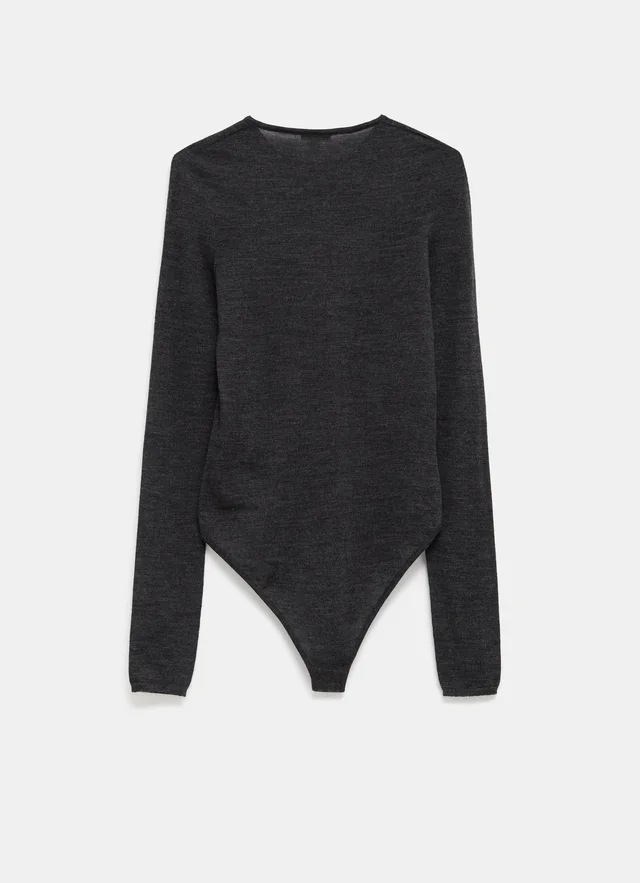 Alaia Wool knit bodysuit, photo 2 of 7 from SENSER