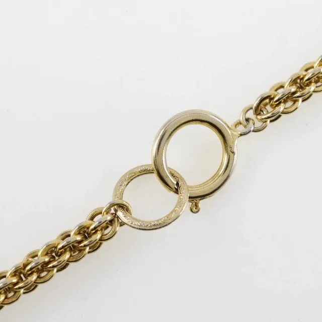 Chanel Vintage Long Necklace Gold Plated in Gold Gold-plated metal from LuxUness, photo 5 of 10