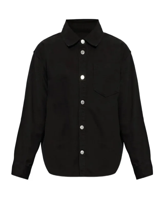 Ami Paris AMI Embroidered Logo Denim Shirt from SENSER, photo 1 of 1