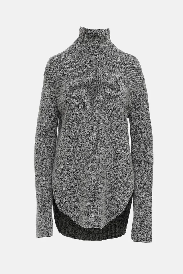 Celine Heathered Turtleneck Sweater in Cashmere from VSP Consignment