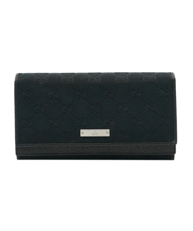 Gucci Canvas Wallet in Canvas from Luxury Promise