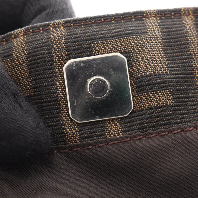 Fendi Zucca Canvas Tote Bag in Brown Canvas from LuxUness, photo 6 of 10
