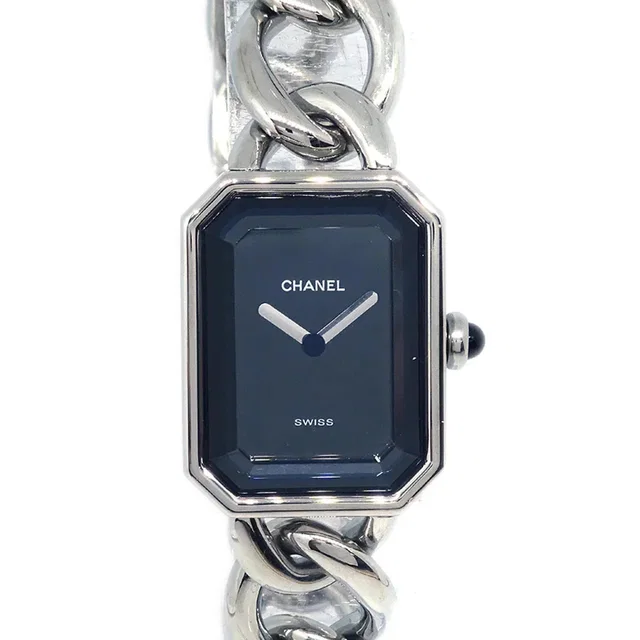 Chanel Premiere Quartz Watch Silver SS #XL in Silver from AMORE Vintage Tokyo