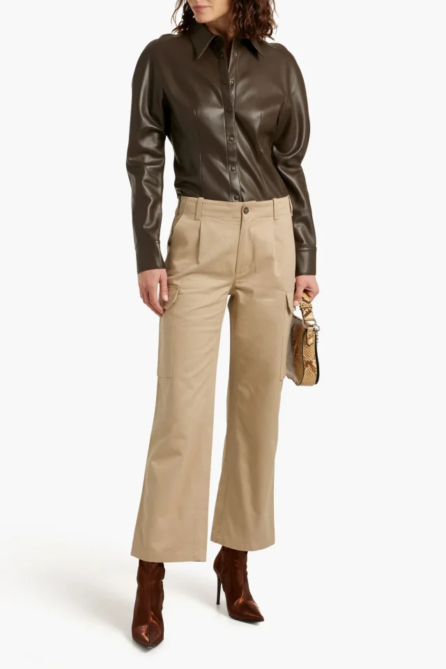 Nili Lotan Yannic Cotton-Twill Cargo Pants, photo 2 of 4 from THE OUTNET